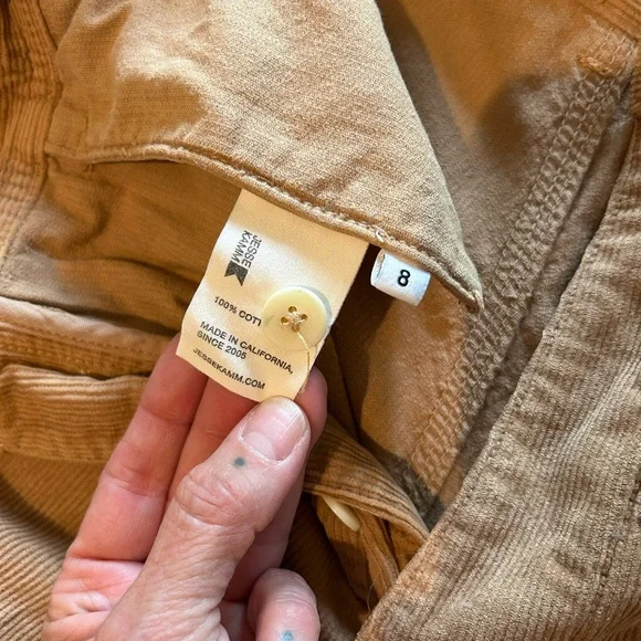 ⚓️SOLD⚓️Jesse Kamm Corduroy Sailors in Palomino - Picture 5 of 8